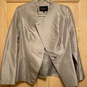 Lafayette asymmetrical blazer, size 2